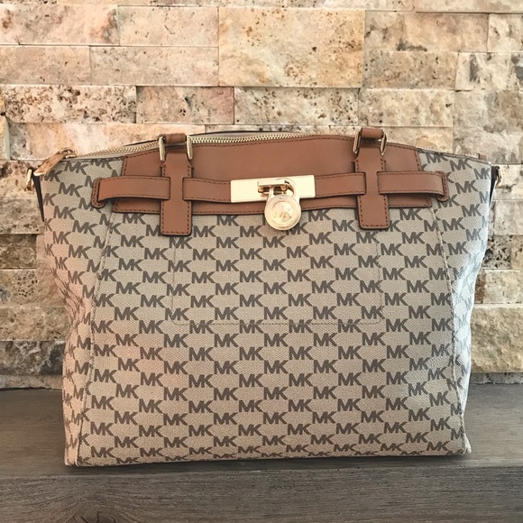 🍁FALL SALE🍁 Authentic Michael Kors Hamilton Traveler Large Satchel - Picture 11 of 11